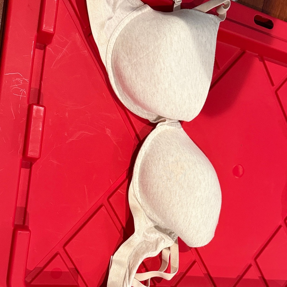 Pink cream  Bra